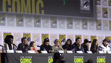 The Walking Dead cast panel at Comic Con 2019